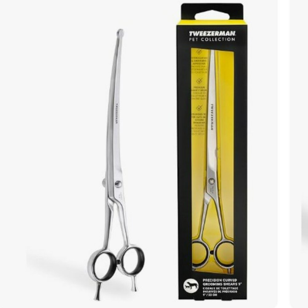 Precision Curved Grooming Shears 9"